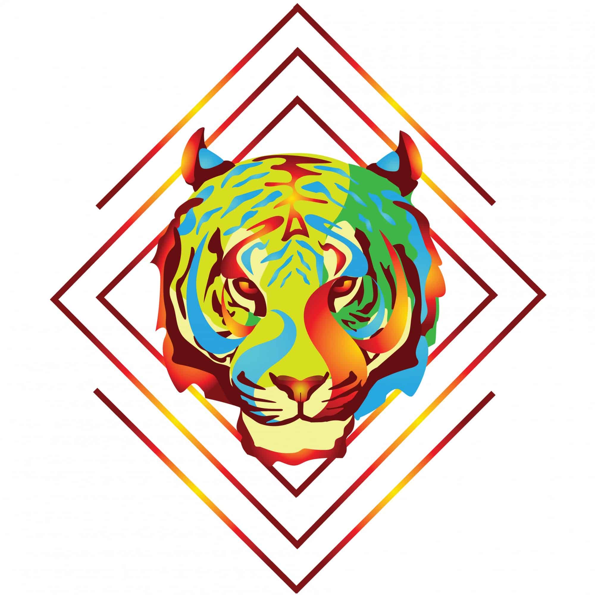 tiger geometri - Buy t-shirt designs